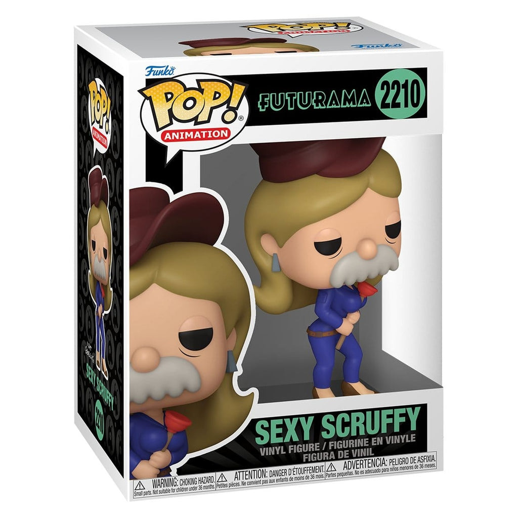 Produktbild Futurama Pop! Animation vinylfigur Sexy Scruffy 9 cm