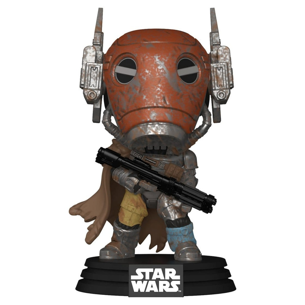 Produktbild Star Wars: The Mandalorian and Grogu POP! Vinyl bobblehead-figur Mercenary Guard Droid 9 cm