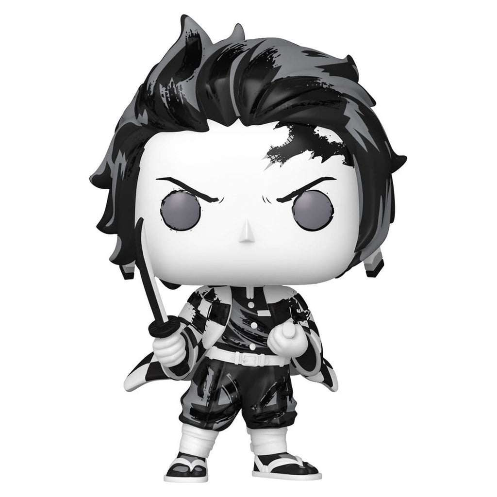 Produktbild Demon Slayer: Kimetsu no Yaiba POP! Animation vinylfigur Tanjiro (Sumi-Ink) 9 cm