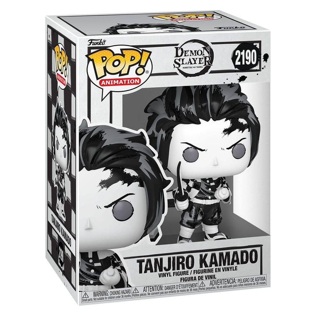 Produktbild Demon Slayer: Kimetsu no Yaiba POP! Animation vinylfigur Tanjiro (Sumi-Ink) 9 cm