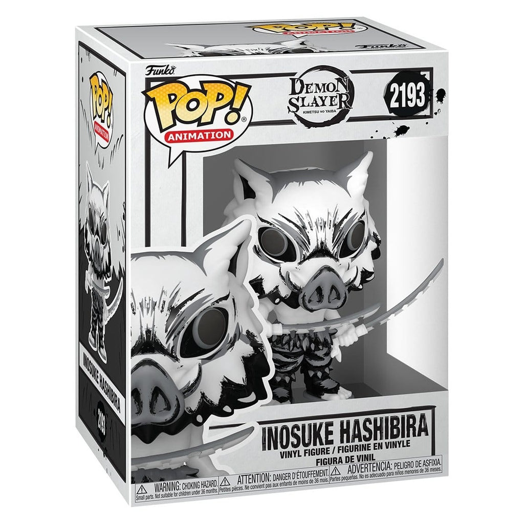 Produktbild Demon Slayer: Kimetsu no Yaiba POP! Animation Vinylfigur Inosuke (Sumi-Ink) 9 cm
