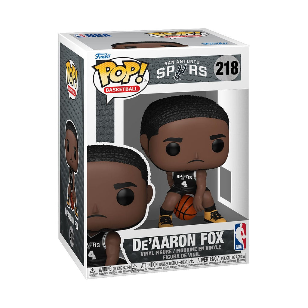 Produktbild NBA POP! Basket vinylfigur San Antonio Spurs: De'Aaron Fox (2025 Icon Edition Uniform) 9 cm