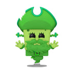 Produktbild SvampBob Fyrkant POP! Vinyl-figur SvampBob som Den Flygande Holländaren (Glow) 9 cm