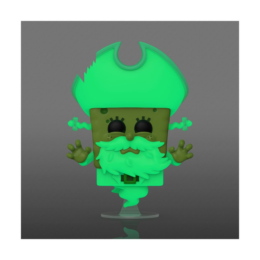 Produktbild SvampBob Fyrkant POP! Vinyl-figur SvampBob som Den Flygande Holländaren (Glow) 9 cm