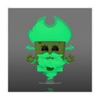 Produktbild SvampBob Fyrkant POP! Vinyl-figur SvampBob som Den Flygande Holländaren (Glow) 9 cm