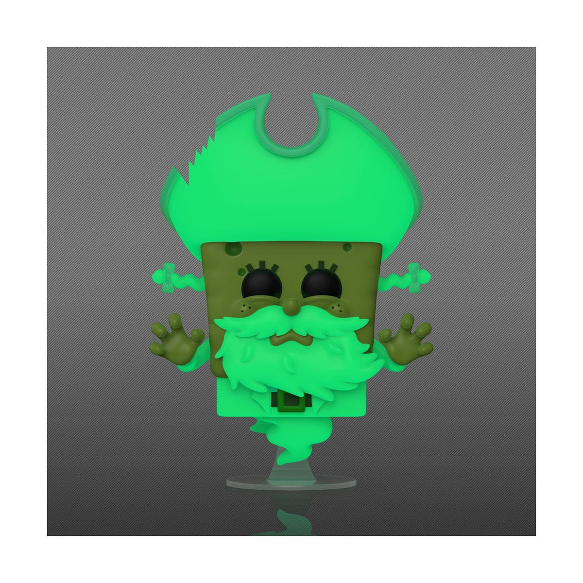 Produktbild SvampBob Fyrkant POP! Vinyl-figur SvampBob som Den Flygande Holländaren (Glow) 9 cm
