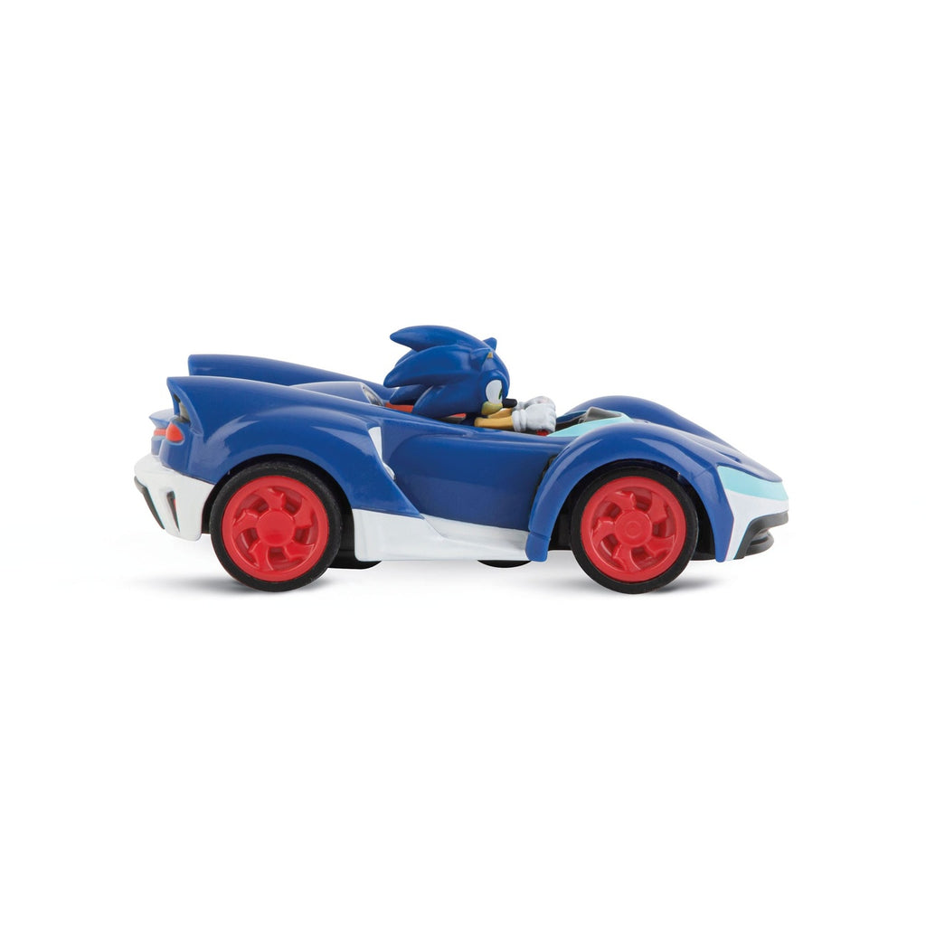 Produktbild Sonic the Hedgehog RC fjärrstyrd bil 1/43 2,4 GHz Mini Sonic