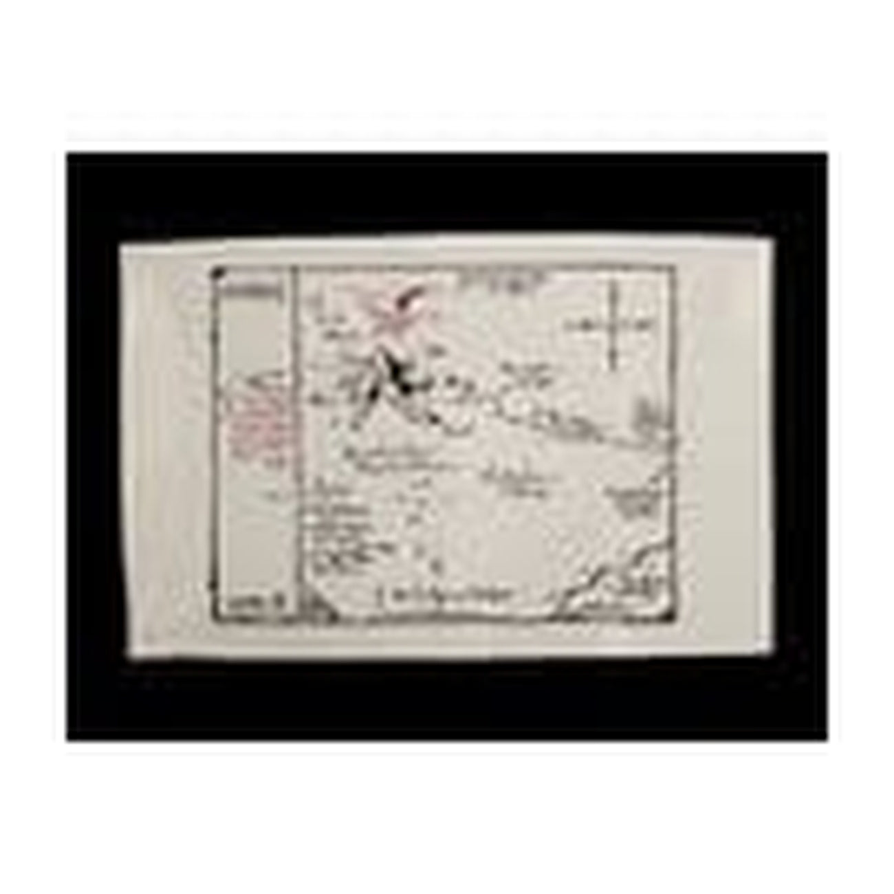 Product image The Hobbit Tea Towel Thorin's Map 72 cm