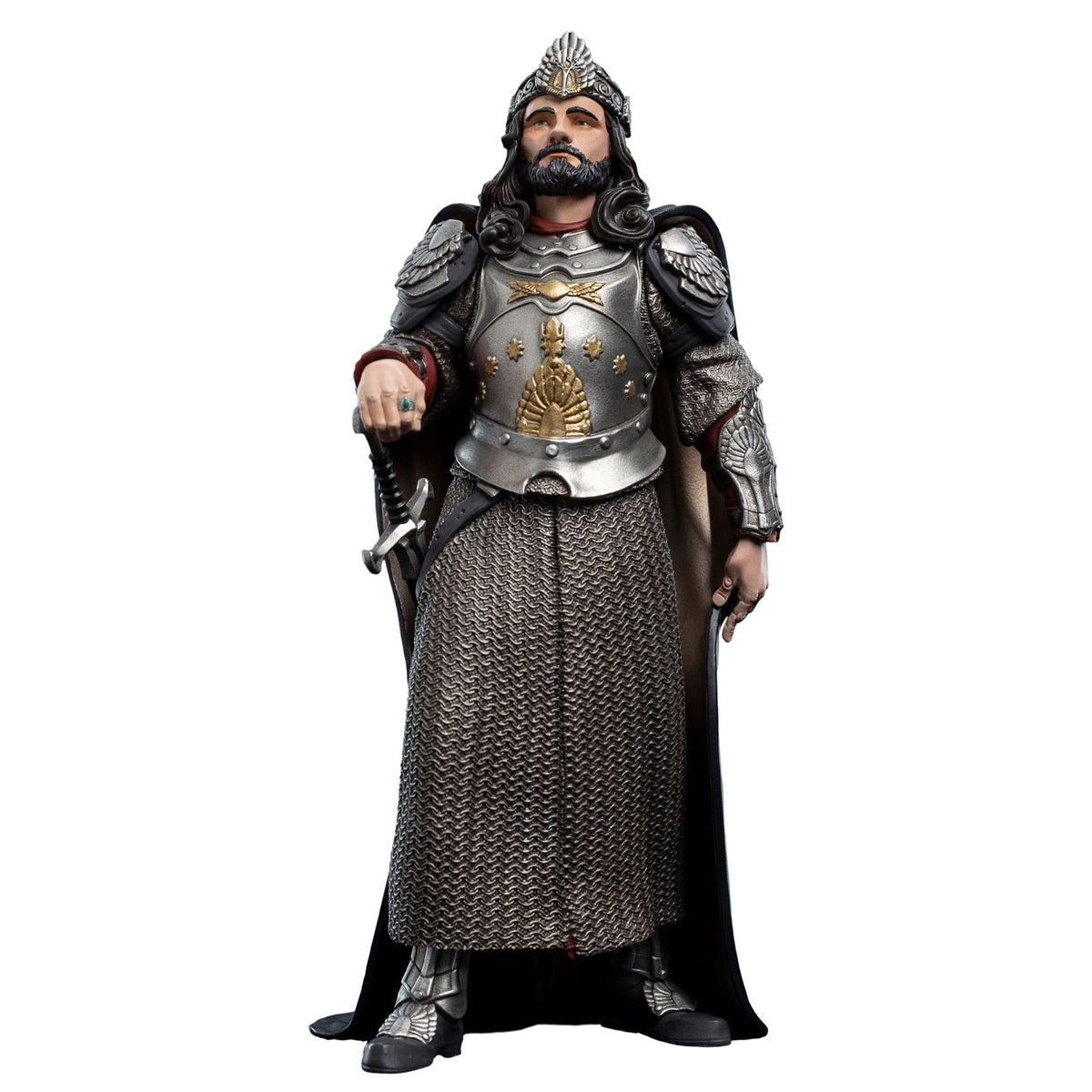 Produktbild Sagan om Ringen Mini Epics vinylfigur King Aragorn 19 cm