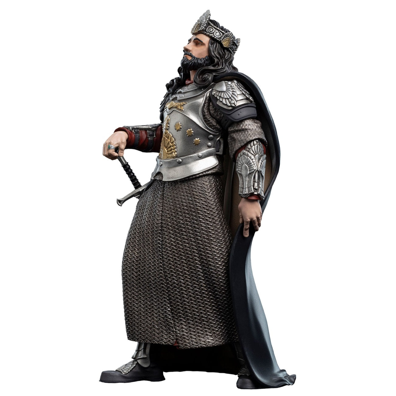 Produktbild Sagan om Ringen Mini Epics vinylfigur King Aragorn 19 cm
