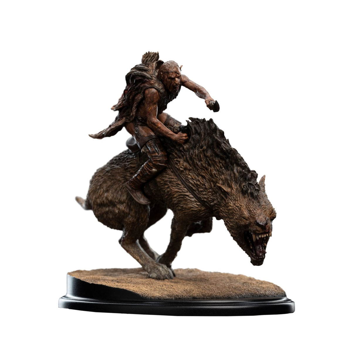Produktbild Sagan om Ringen mini-staty Sharkû på warg 18 cm