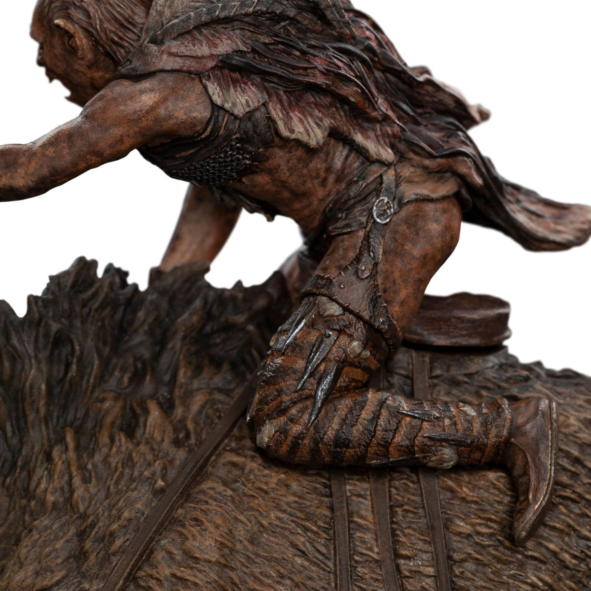 Produktbild Sagan om Ringen mini-staty Sharkû på warg 18 cm