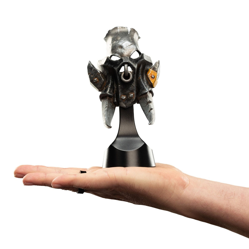 Produktbild Warhammer: Age Of Sigmar Replika 1/4 Orruk Ardboy-hjälm 15 cm