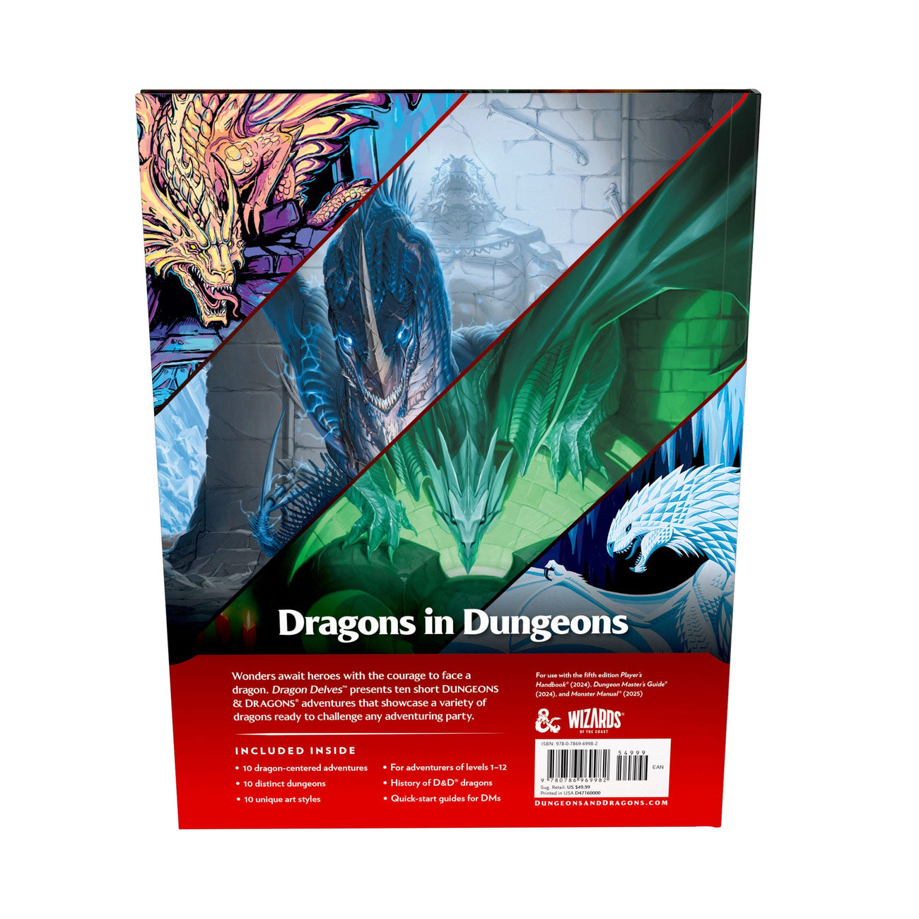 Produktbild Dungeons & Dragons RPG Dragon Delves: An Adventure Anthology engelska