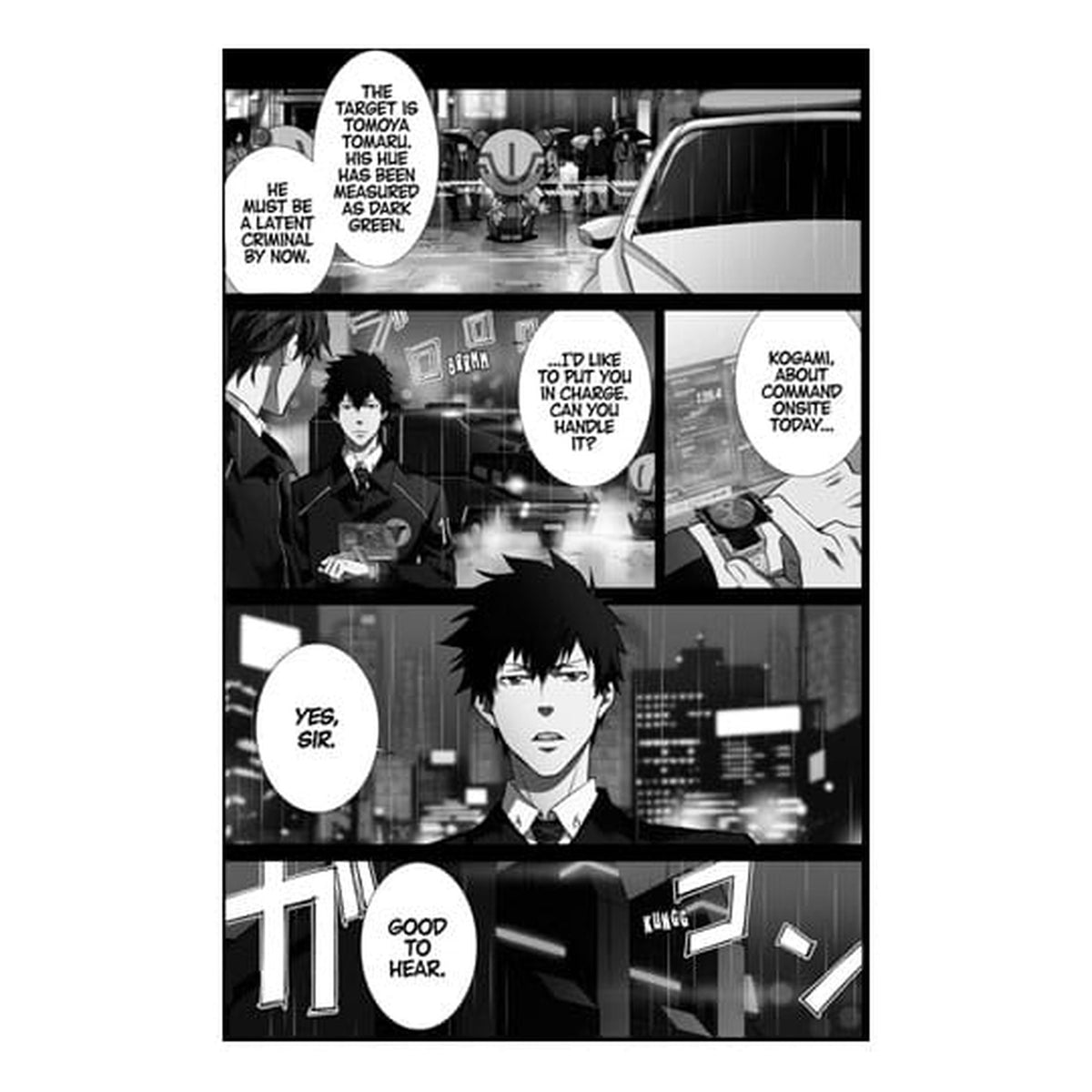 Produktbild Psycho-Pass: Inspector Shinya Kogami Manga Volym 1 *Engelsk version*