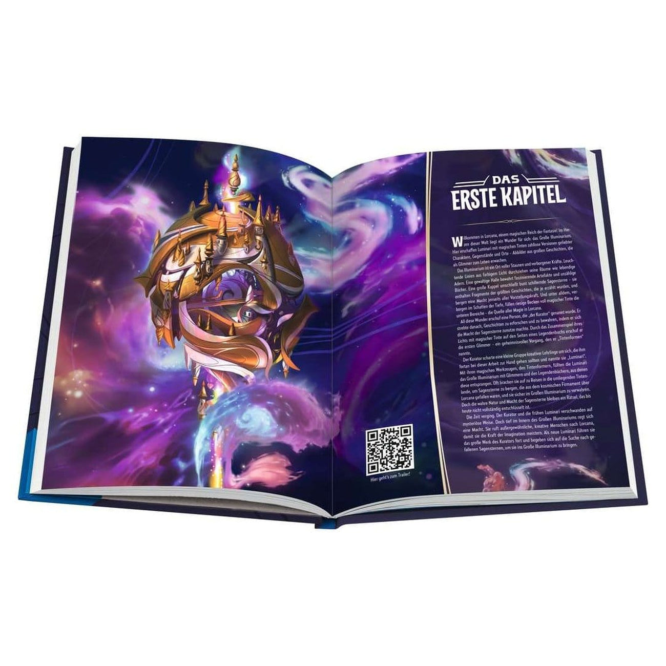 Produktbild Disney Lorcana TCG Bok Den Officiella Samlarguiden: Set 1–4 *Tysk version*