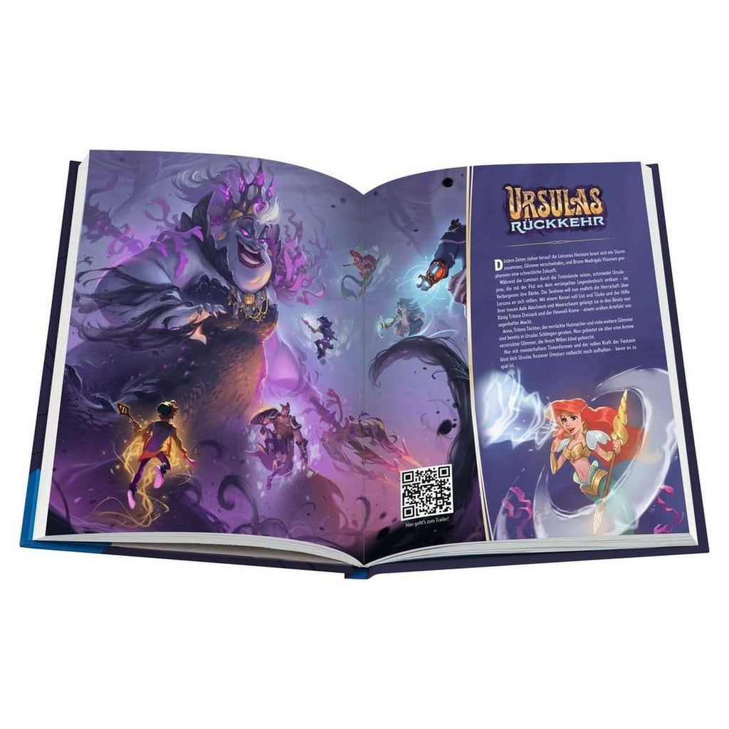 Produktbild Disney Lorcana TCG Bok Den Officiella Samlarguiden: Set 1–4 *Tysk version*