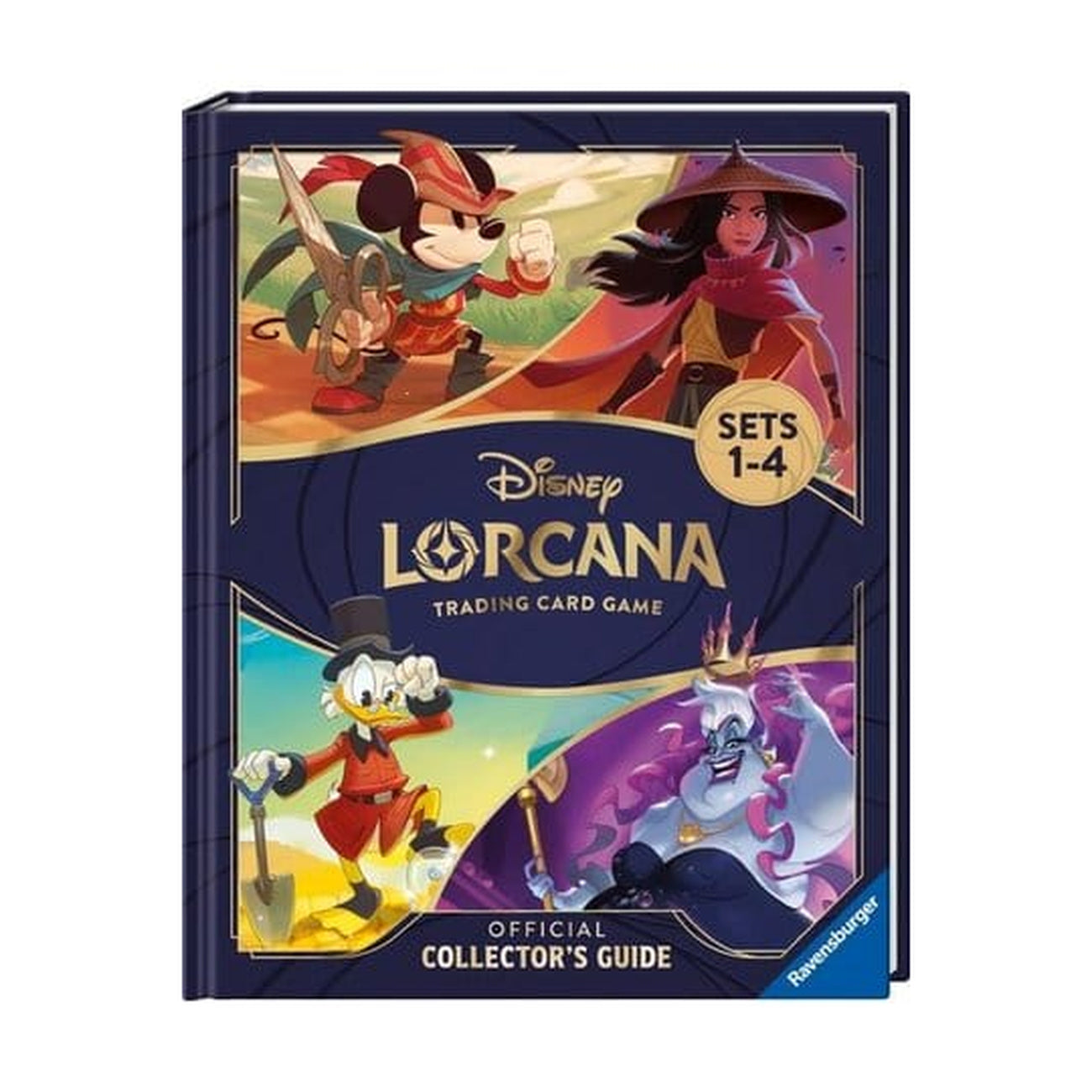 Produktbild Disney Lorcana TCG Bok Den officiella samlarguiden: Set 1-4 *Engelsk version*