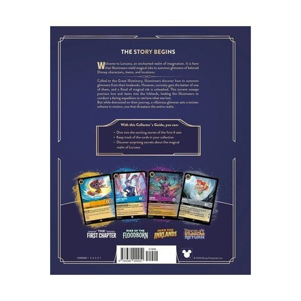 Produktbild Disney Lorcana TCG Bok Den officiella samlarguiden: Set 1-4 *Engelsk version*