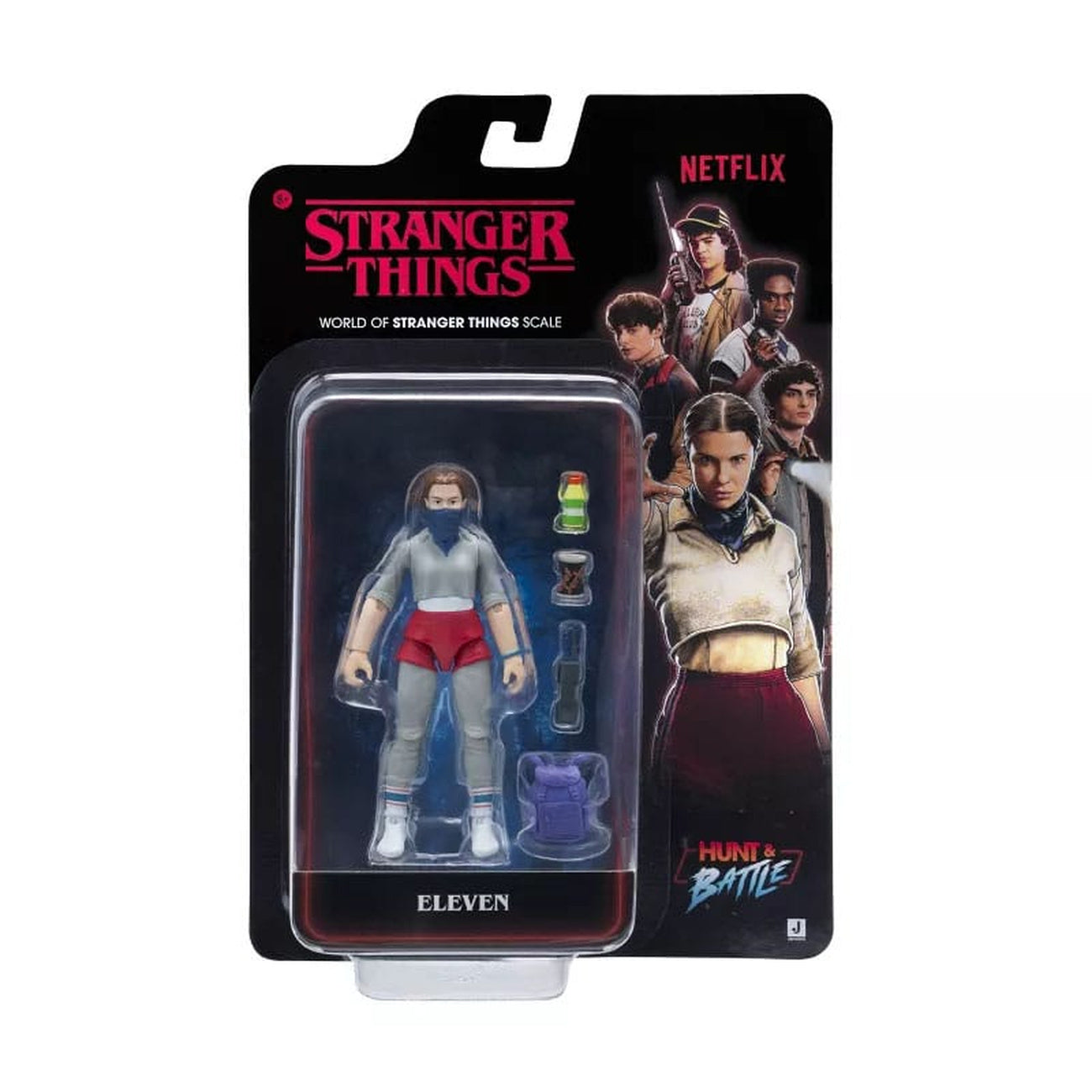 Produktbild Stranger Things World Of Core Figures Actionfigur Eleven nr 2 med tillbehör 10 cm