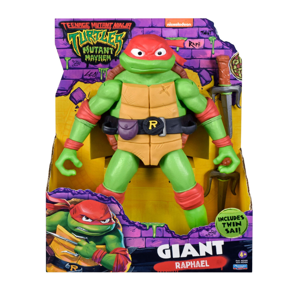 Produktbild Teenage Mutant Ninja Turtles: Mutant Mayhem Giant Raphael Actionfigur 30 cm