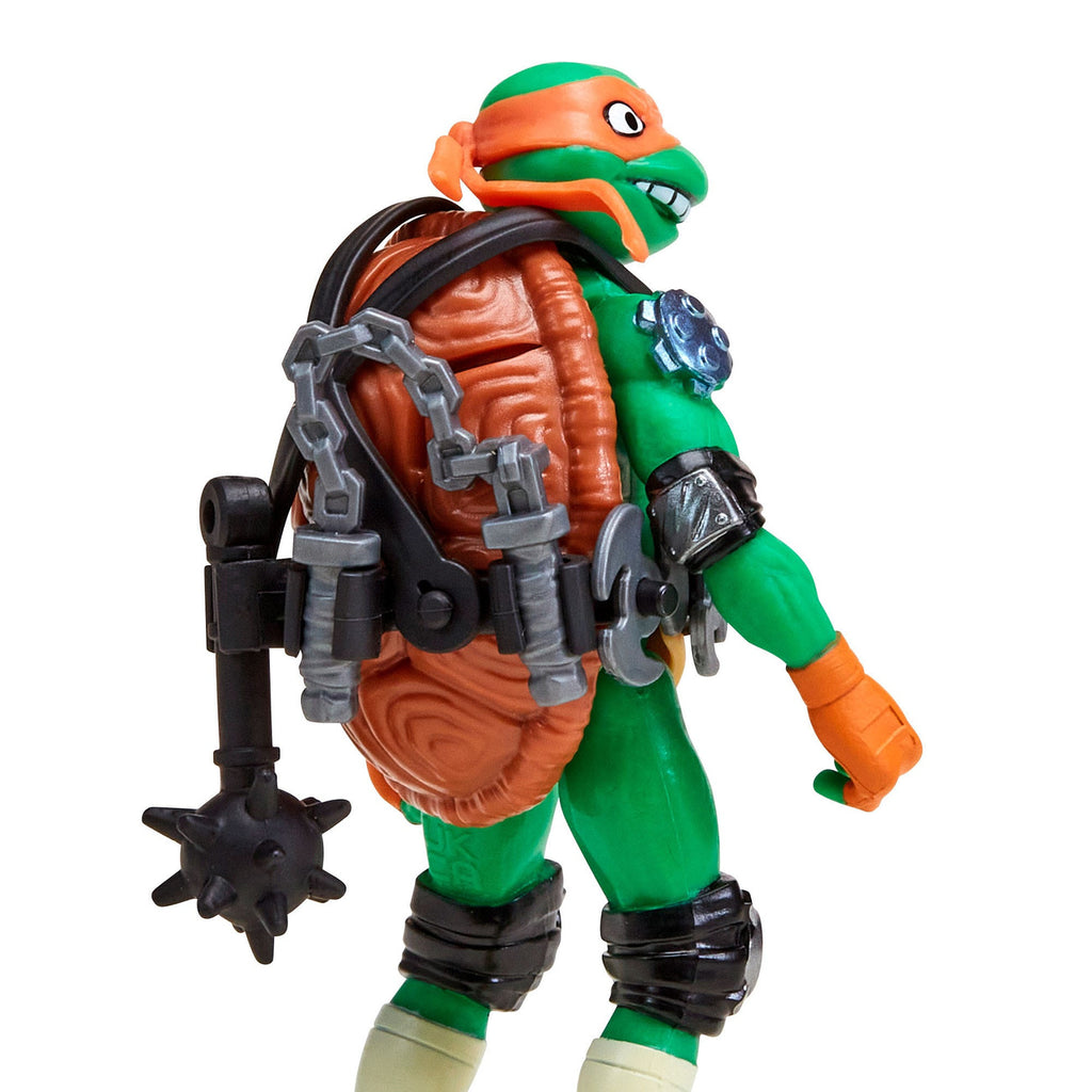 Produktbild Äventyren med Teenage Mutant Ninja Turtles Mix 'n Match actionfigur Michelangelo 12 cm