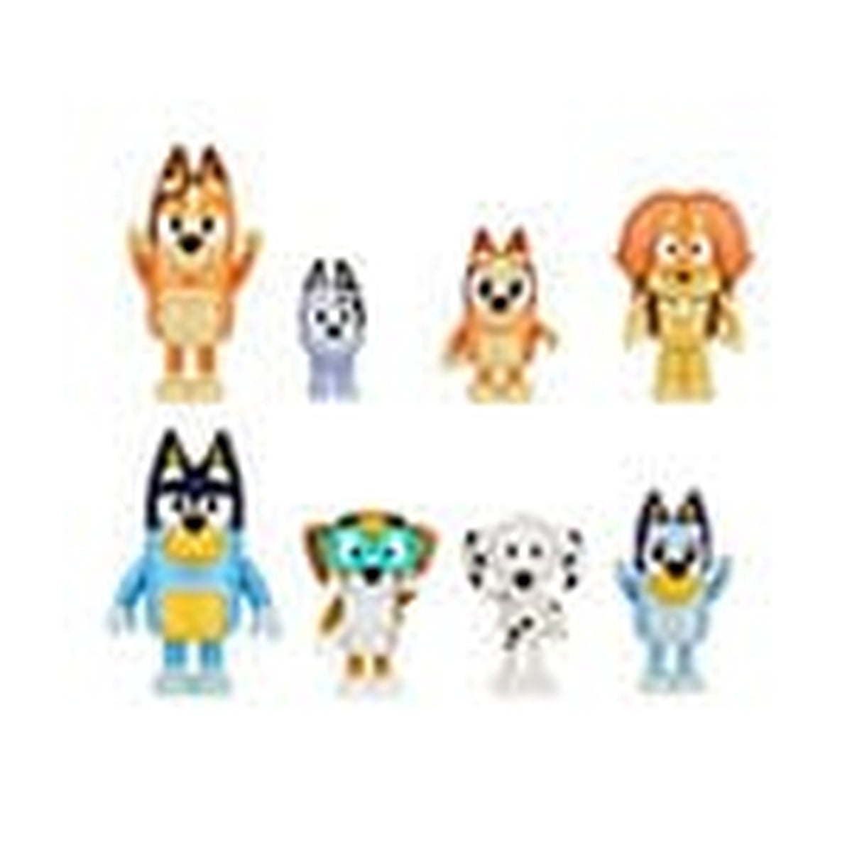 Produktbild Bluey: Family & Friends Figurerset med 8 delar
