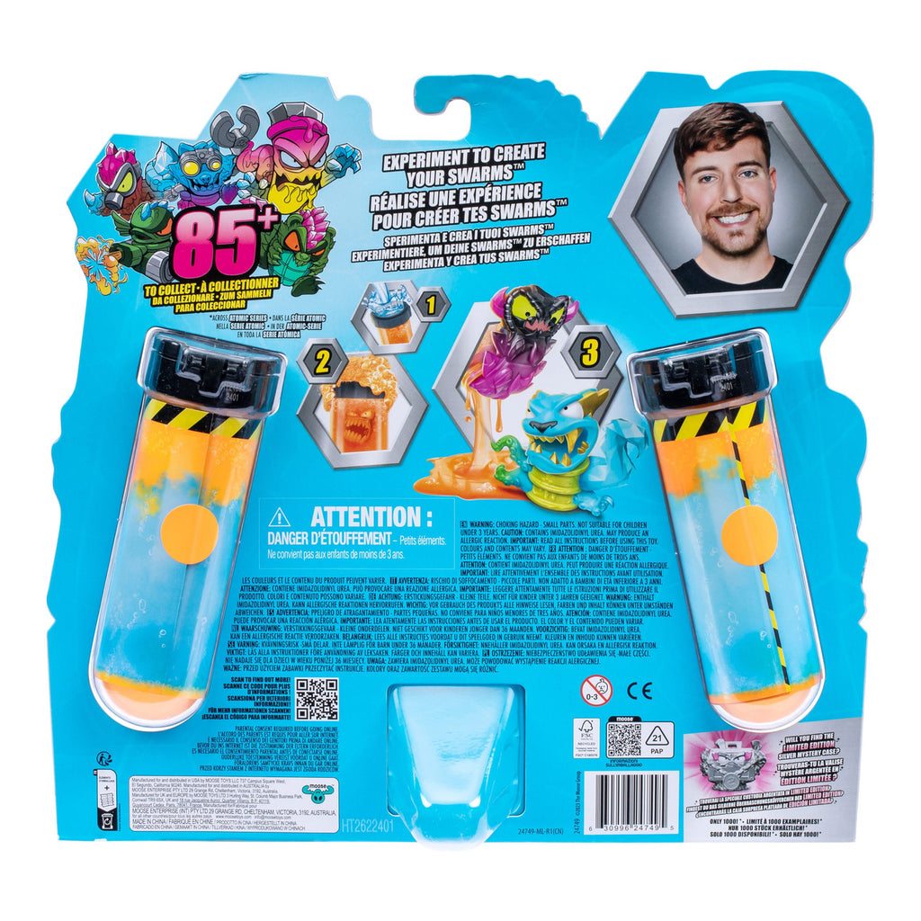 Produktbild MrBeast Lab Swarms minifigurer 12-pack Mega Lab 1 3 cm sortiment (4)
