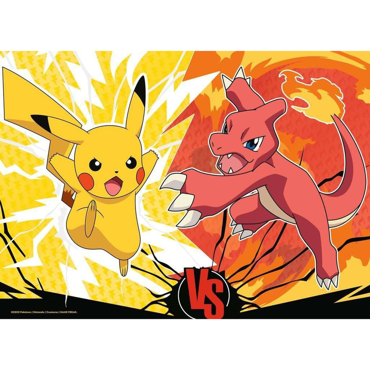 Produktbild Pokémon Pussel 4-pack Pokémonkompisar (4x100 bitar)