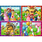 Produktbild Super Mario Pussel 4-pack Dags för Mario! (4x100 bitar)