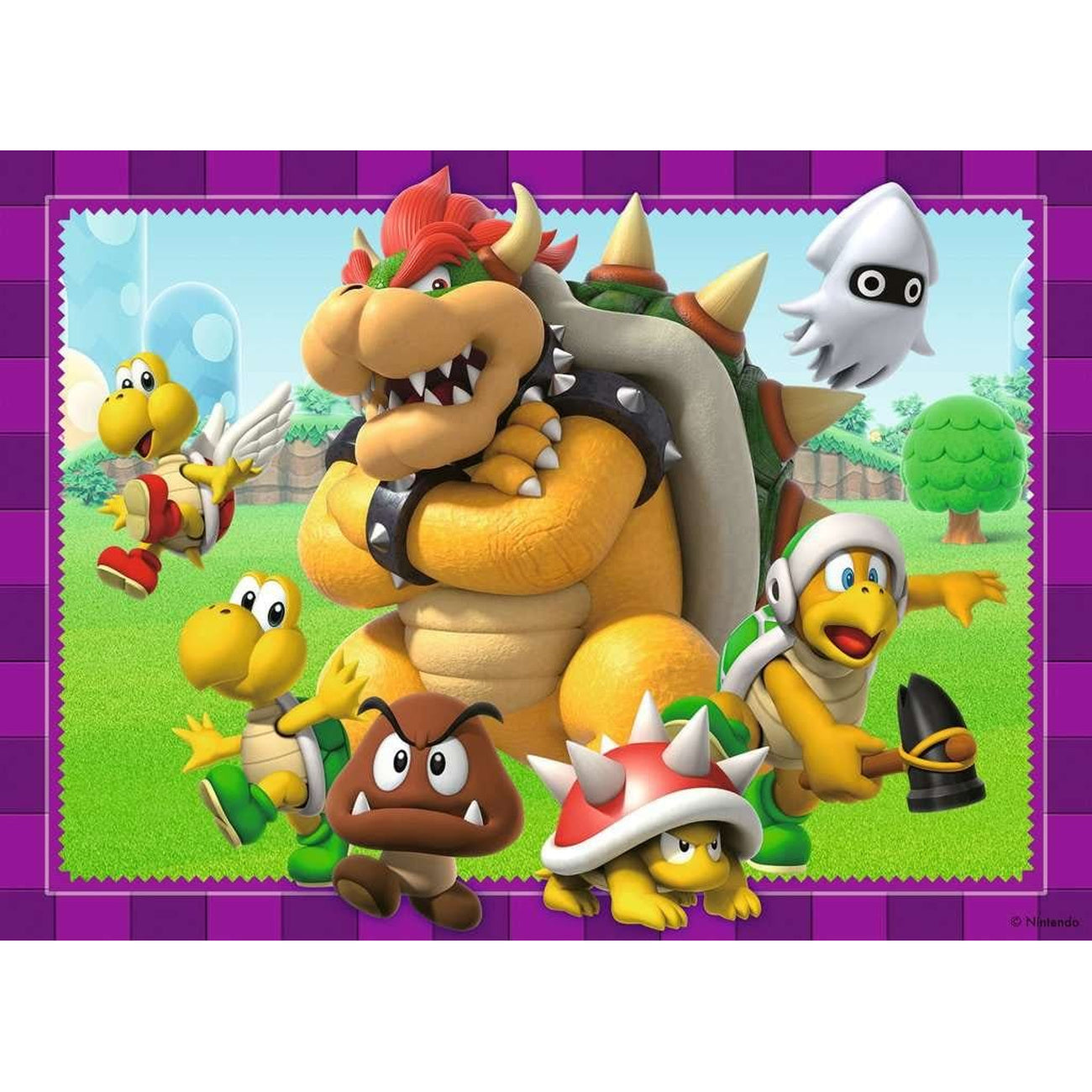 Produktbild Super Mario Pussel 4-pack Dags för Mario! (4x100 bitar)