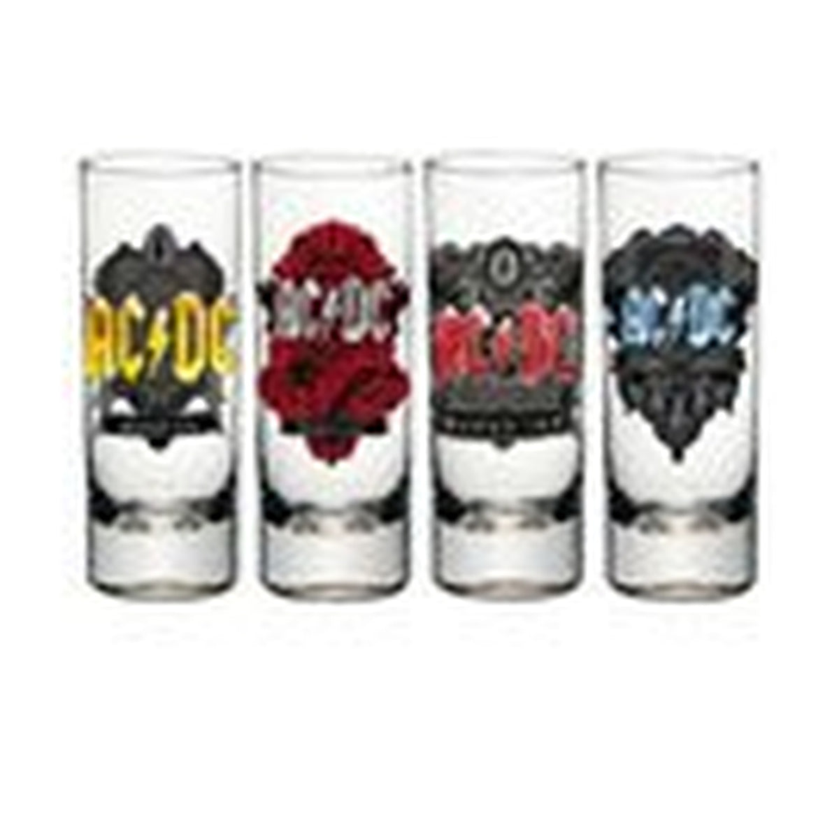 Produktbild AC/DC Shotglas 4-pack Black Ice