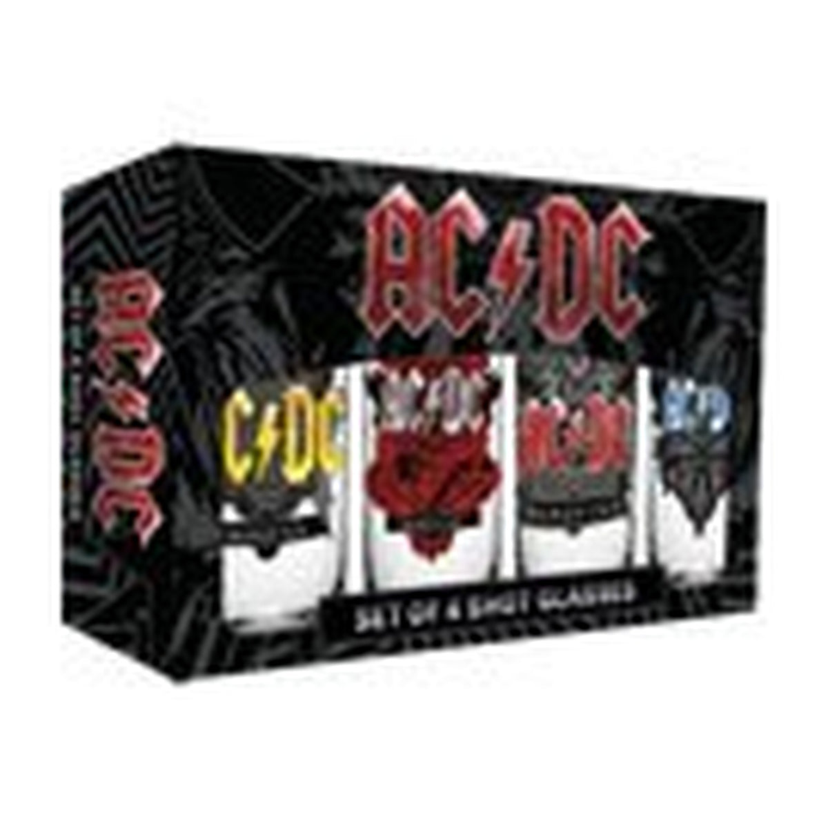 Produktbild AC/DC Shotglas 4-pack Black Ice