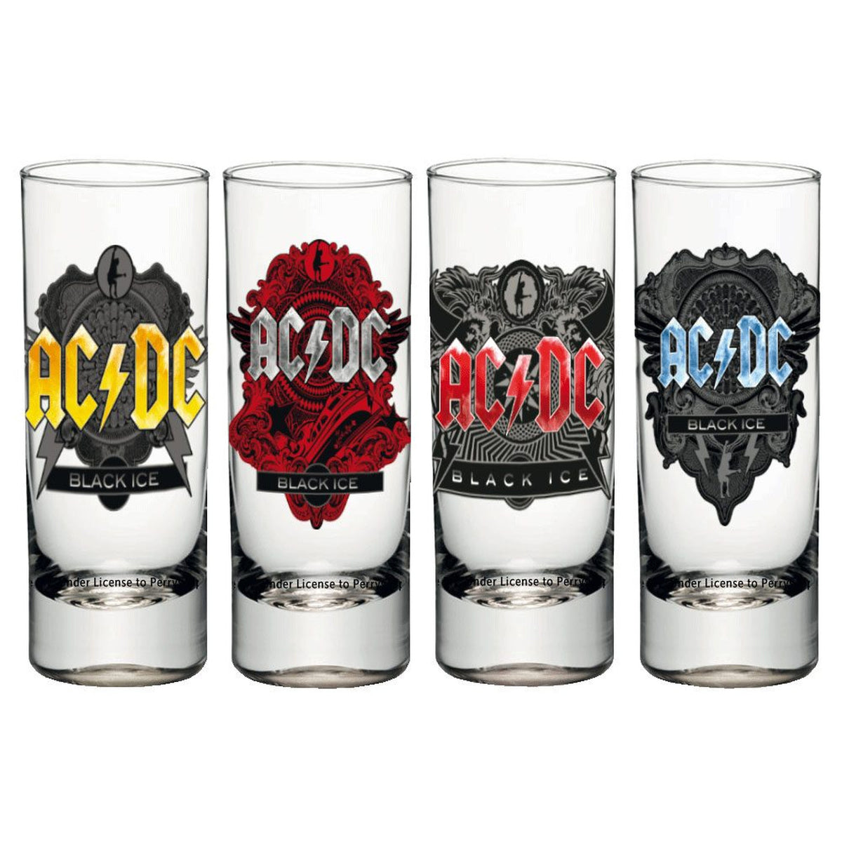 Produktbild AC/DC Shotglas 4-pack Black Ice