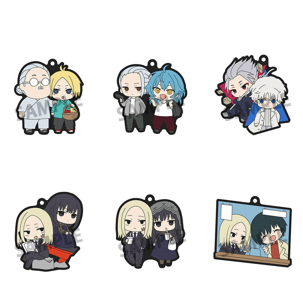 Produktbild Sakamoto Days Rubber Mascot Buddycolle gummihängen Vol. 2 7 cm sortiment (6)