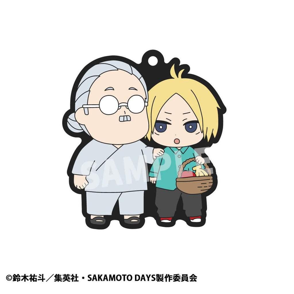 Produktbild Sakamoto Days Rubber Mascot Buddycolle gummihängen Vol. 2 7 cm sortiment (6)