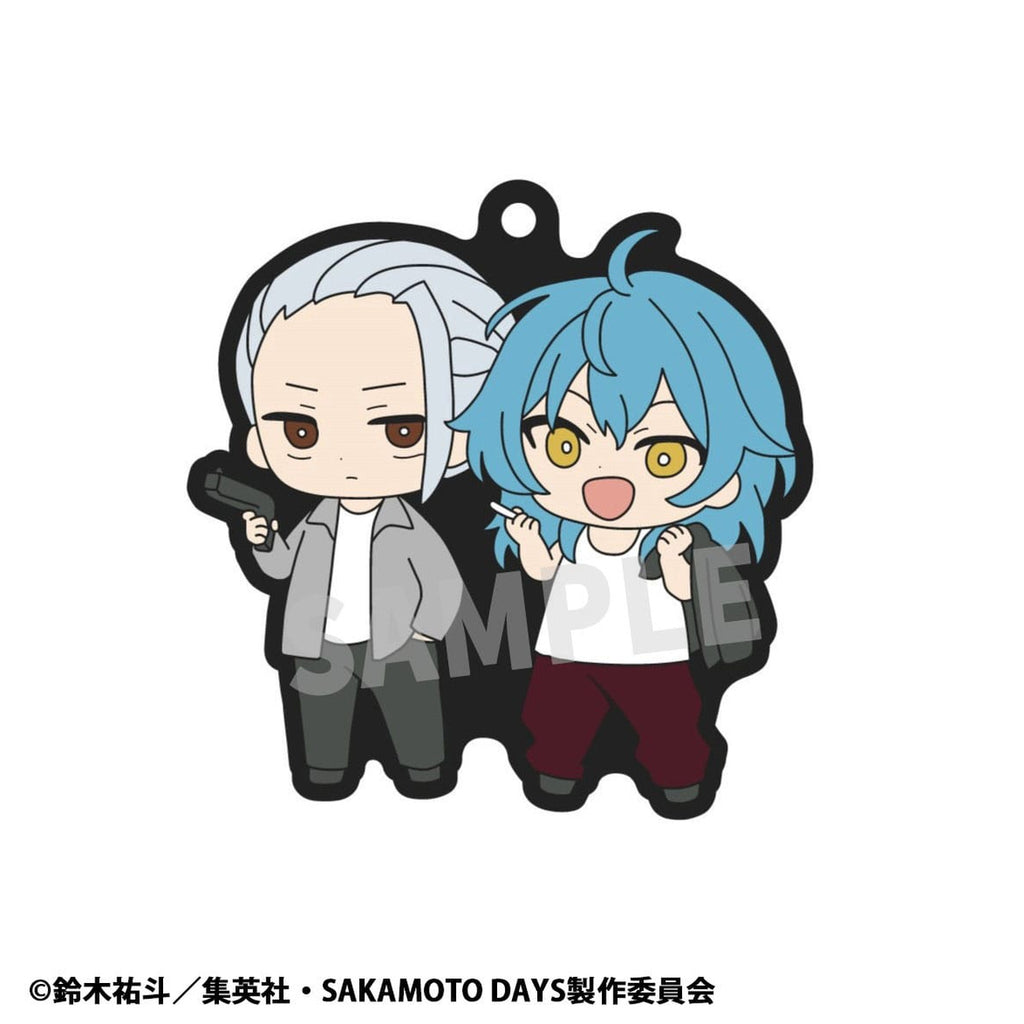 Produktbild Sakamoto Days Rubber Mascot Buddycolle gummihängen Vol. 2 7 cm sortiment (6)