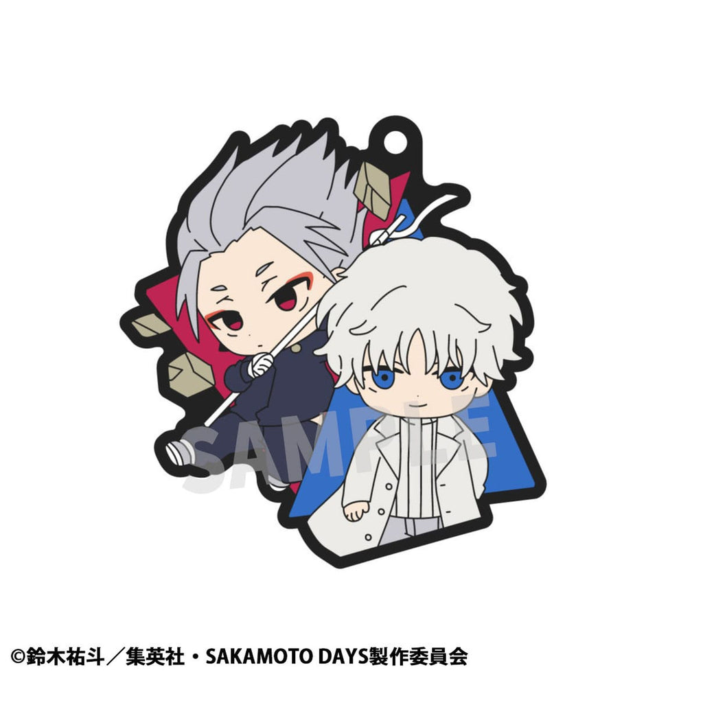 Produktbild Sakamoto Days Rubber Mascot Buddycolle gummihängen Vol. 2 7 cm sortiment (6)