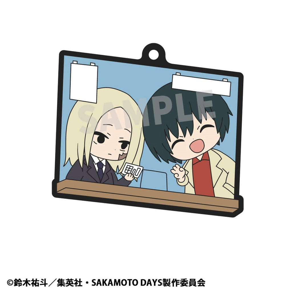 Produktbild Sakamoto Days Rubber Mascot Buddycolle gummihängen Vol. 2 7 cm sortiment (6)