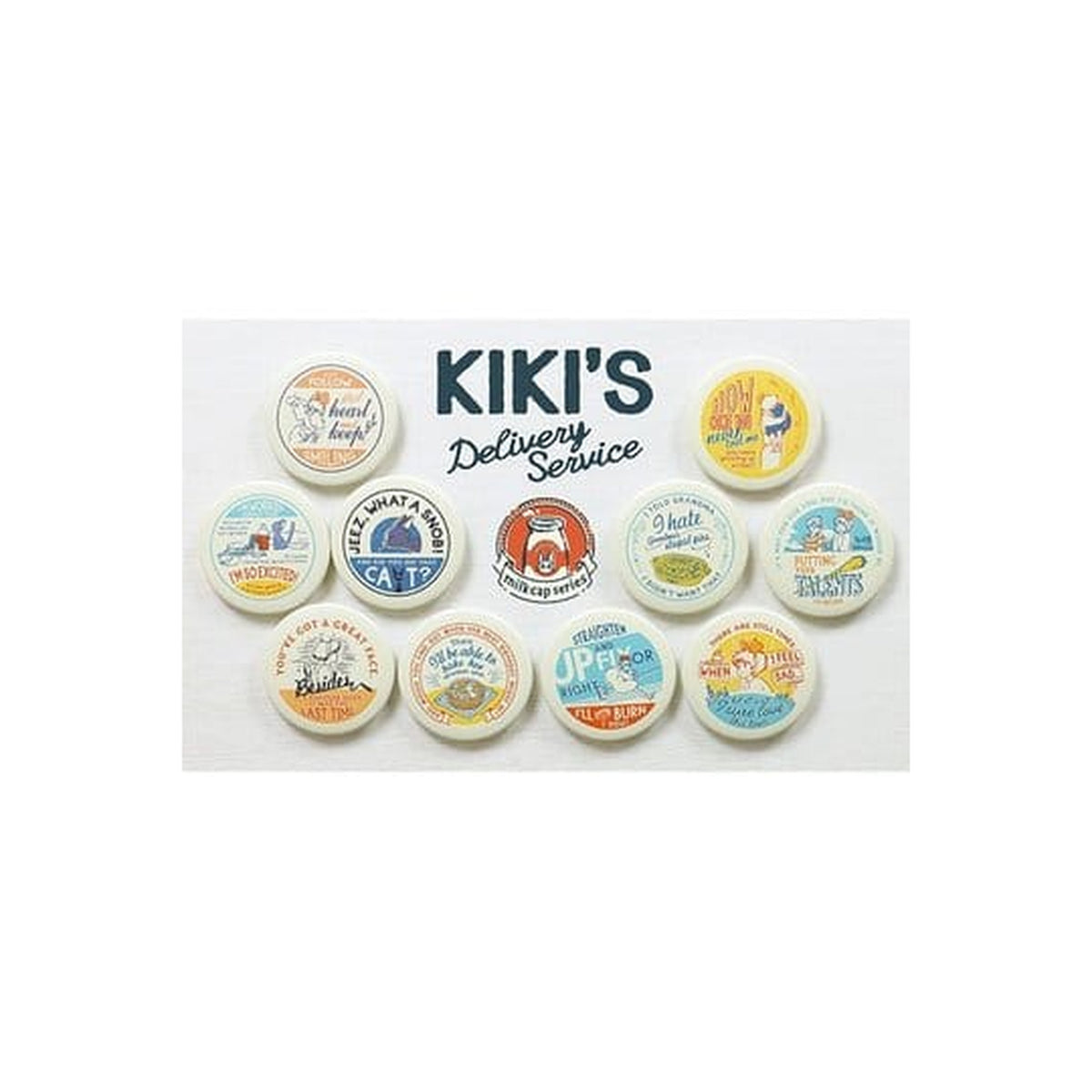 Produktbild Kikis expressbud Vintage 6 cm pins Blind Box-sortiment (10)