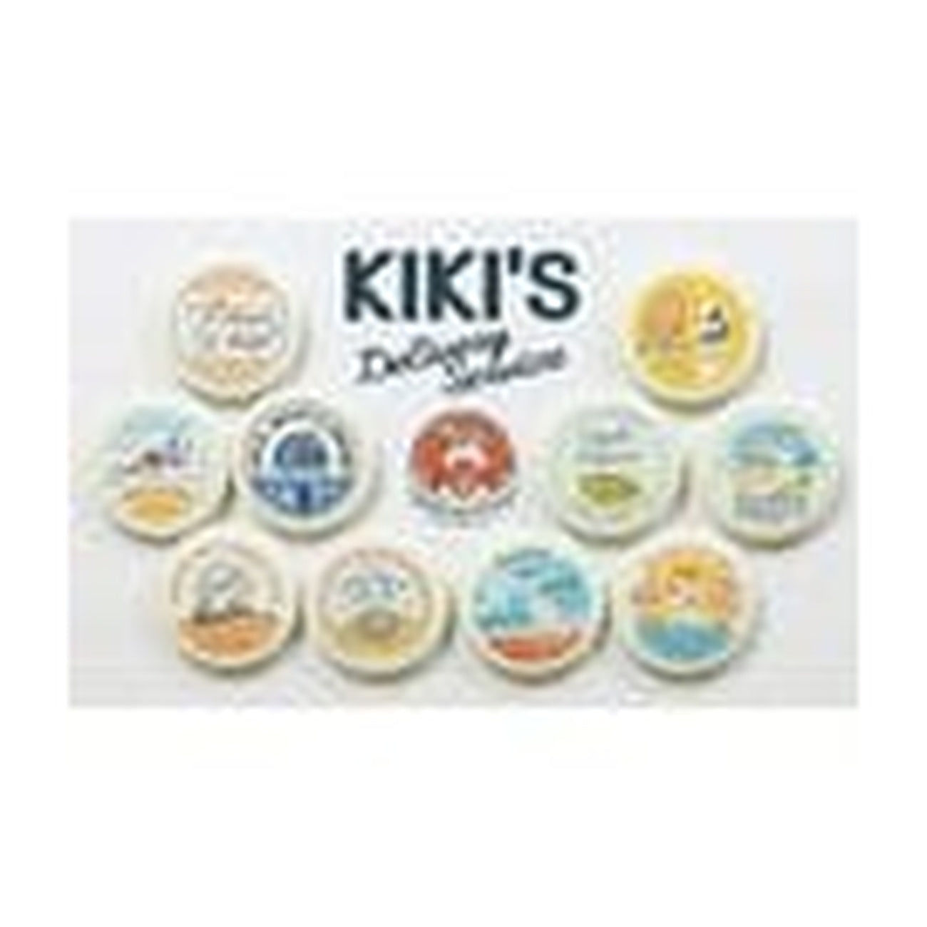 Produktbild Kikis expressbud Vintage 6 cm pins Blind Box-sortiment (10)