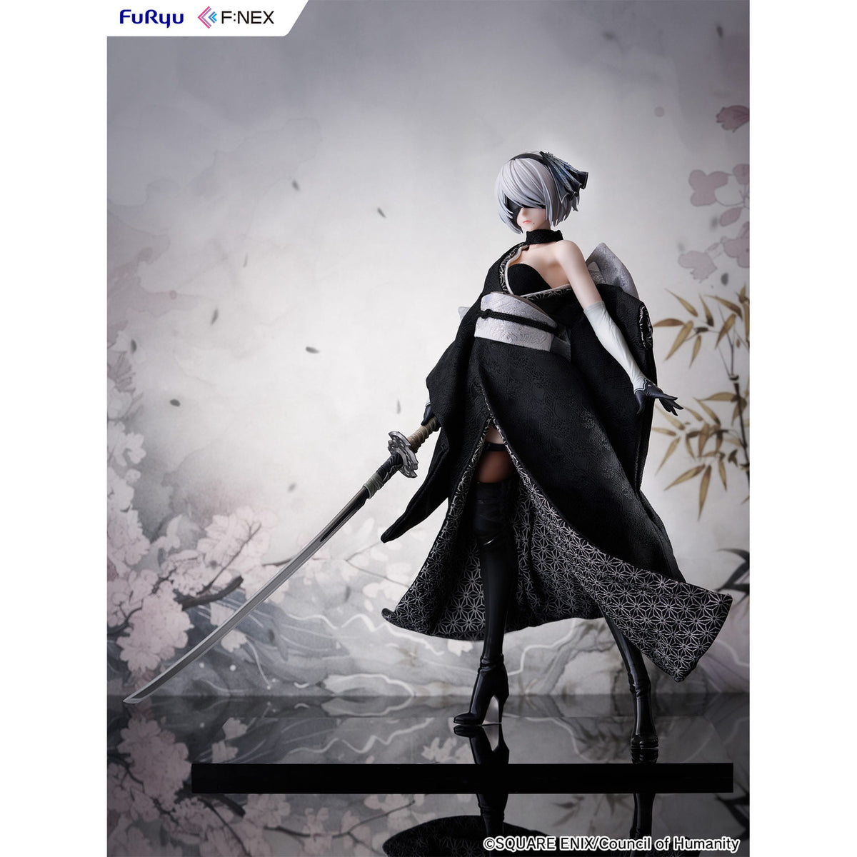 Produktbild Nier: Automata Ver1.1a F:Nex PVC-staty 1/4 2B Japanese Doll 43 cm
