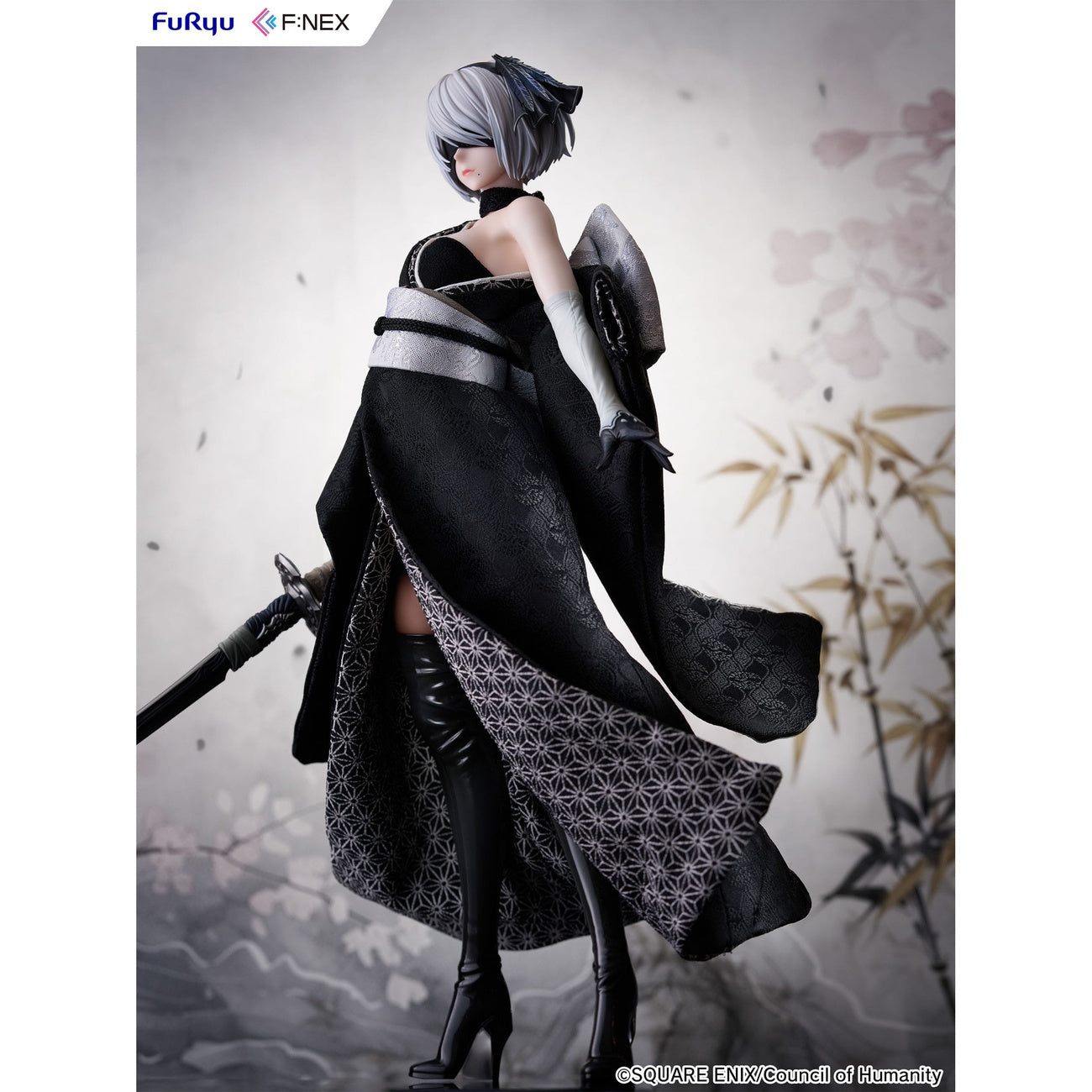 Produktbild Nier: Automata Ver1.1a F:Nex PVC-staty 1/4 2B Japanese Doll 43 cm