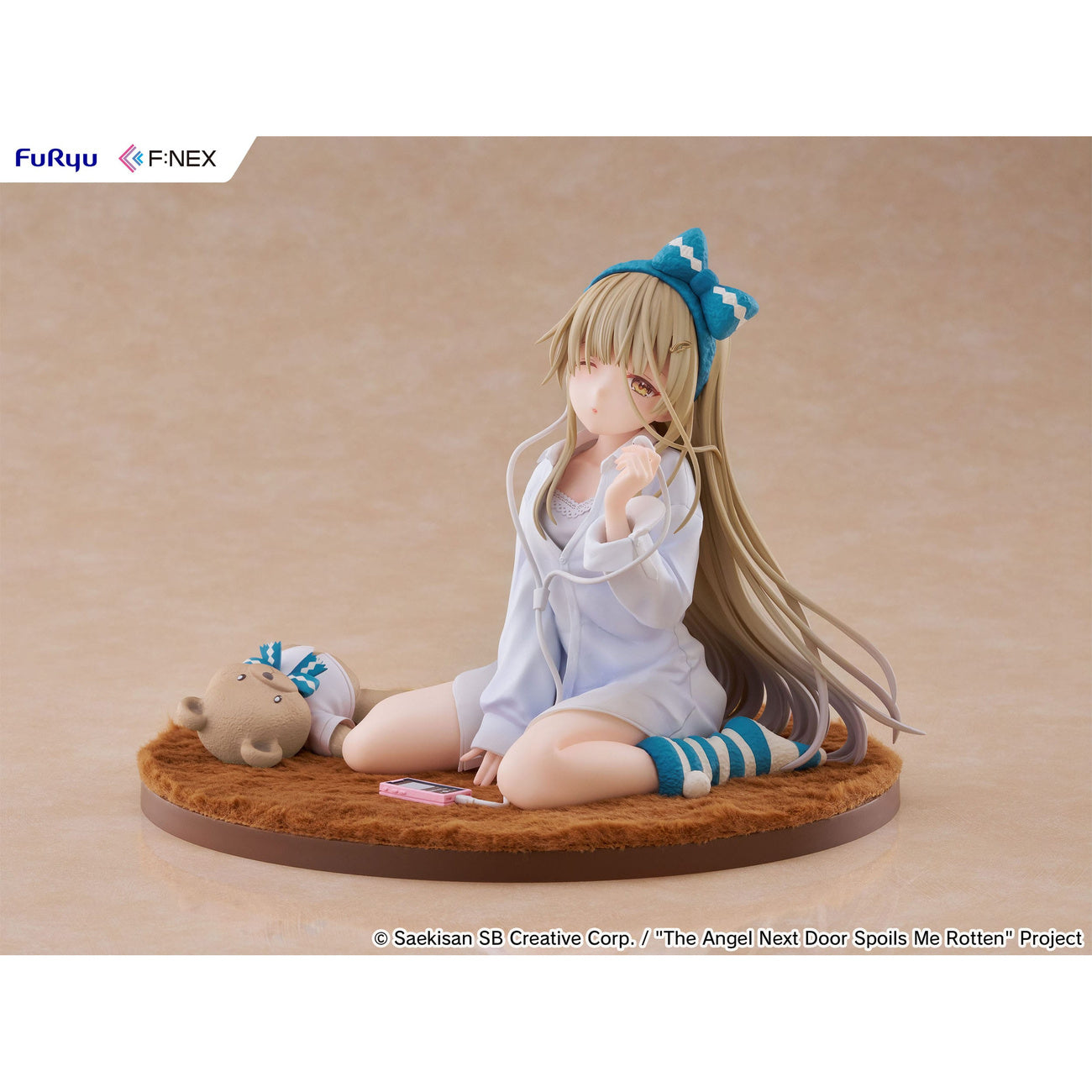 Produktbild The Angel Next Door Spoils Me Rotten F:Nex PVC-staty 1/7 Mahiru Shiina Relax Ver. 14 cm