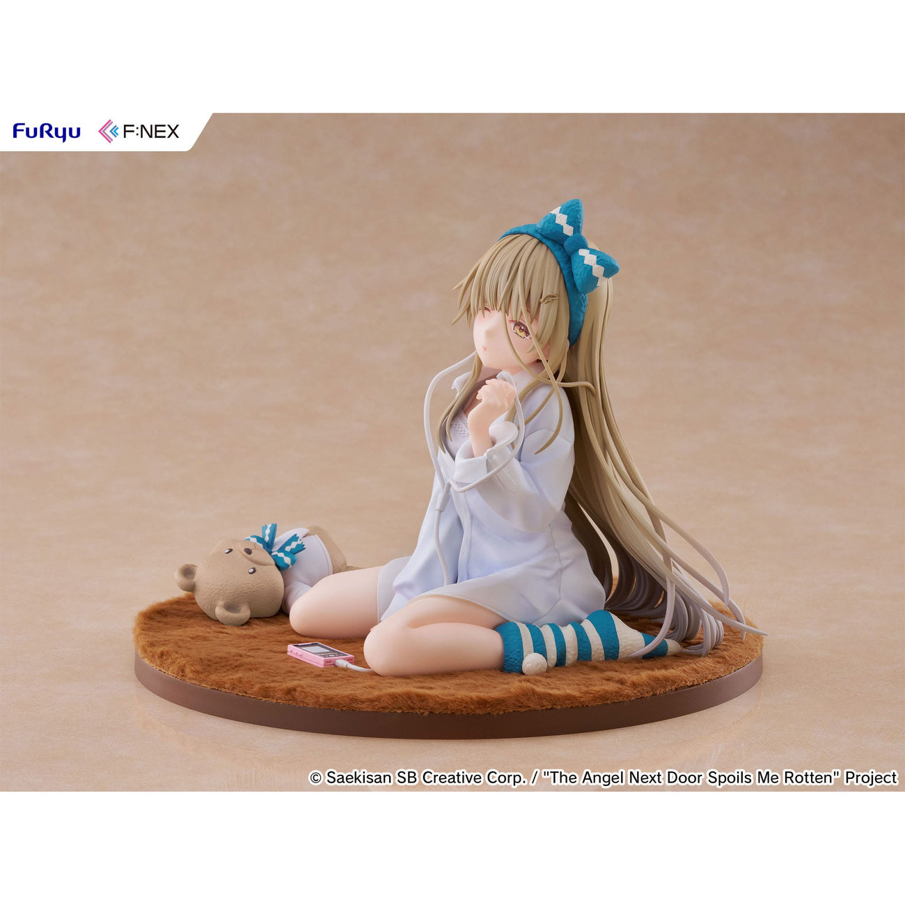 Produktbild The Angel Next Door Spoils Me Rotten F:Nex PVC-staty 1/7 Mahiru Shiina Relax Ver. 14 cm
