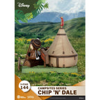 Produktbild Disney D-Stage Campsite Series PVC-diorama Chip & Dale 10 cm