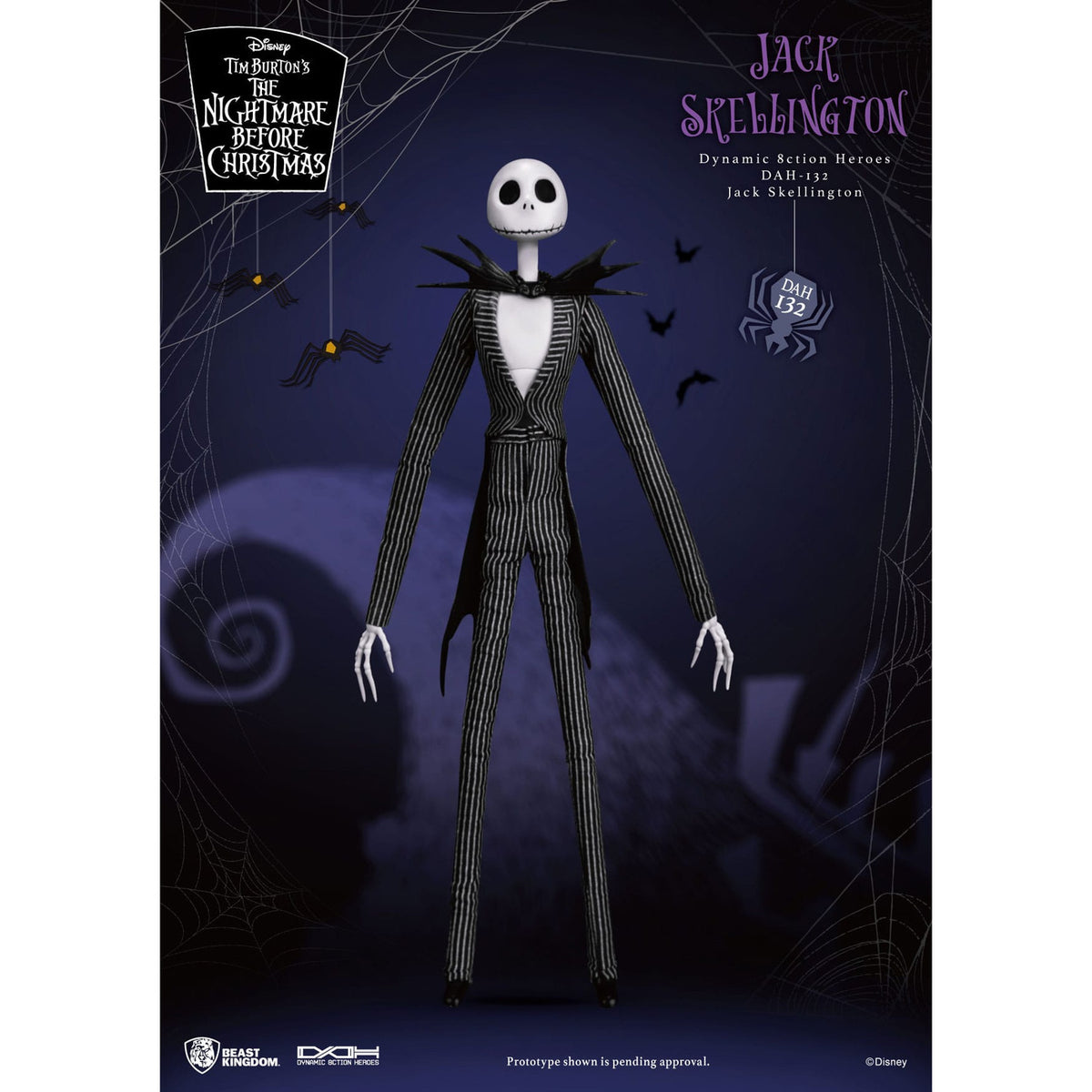 Product image Nightmare Before Christmas 8ction Heroes Action Figure 1/9 Jack 21 cm