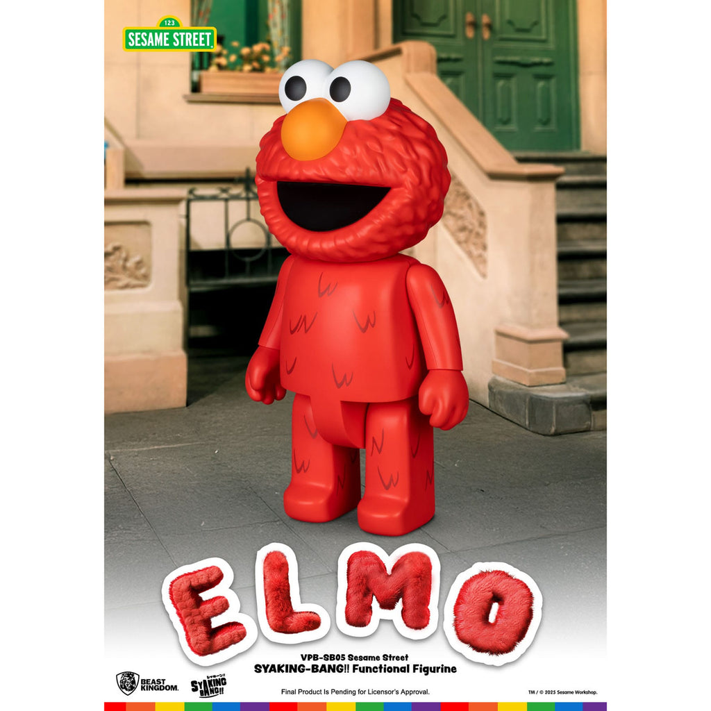 Produktbild Sesam gata Syaking Bang sparbössa i vinyl Elmo 47 cm