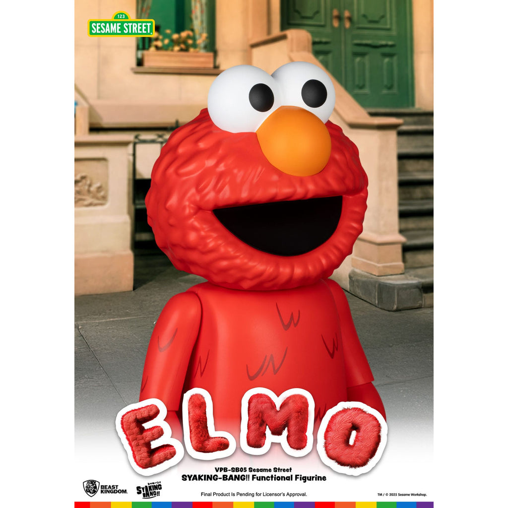 Produktbild Sesam gata Syaking Bang sparbössa i vinyl Elmo 47 cm