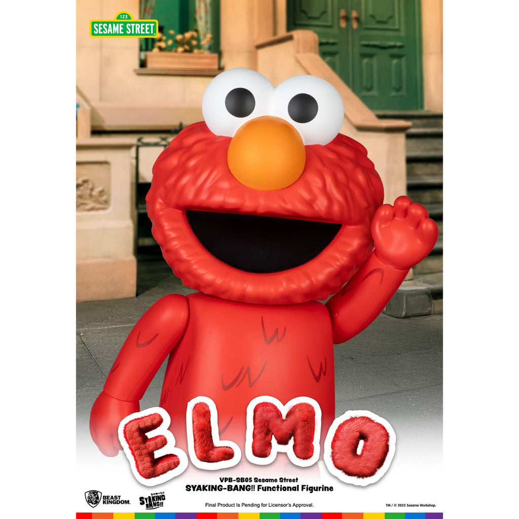 Produktbild Sesam gata Syaking Bang sparbössa i vinyl Elmo 47 cm